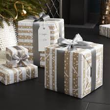 Shop Birch Gift Wrap Tall Birch Trees Against A Snowy Sky Wrap Holiday Presents With Woodsy Flair D Gift Wrapping Christmas Wrapping Holiday Wrapping Paper