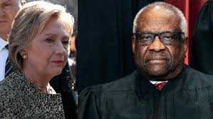Hillary Clinton calls Clarence Thomas angry and resentful, says 'women are  going to die'