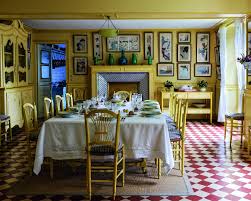 Monet S Home And Garden At Giverny Get A Fresh Look Thanks To A New Book Monet Giverny Yellow Dining Room