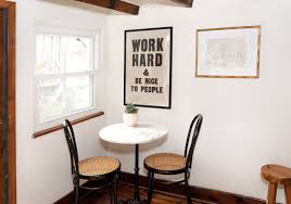 Find bistro tables & chairs & update your outdoor space today! Why You Should Use A Bistro Table As A Desk Alternative Apartment Therapy