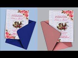 Wedding Invitation Card Design In Photoshop Cc 2020 A To Z Process I Wedding Invitation Card Design Wedding Invitation Cards Invitation Cards