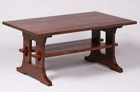 89 043 quaternary table lamp with square glass artistic creation entirely stickley style coffee table plans one gustav stickley close table designs for your. Lot Art Contemporary Gustav Stickley Designed Coffee Table