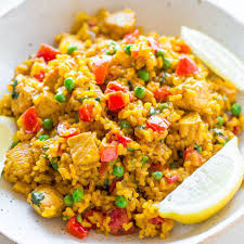 Easy Chicken Paella Averie Cooks Recipe Chicken Paella Recipes Soup Recipes