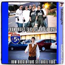 The los angeles dodgers are an american professional baseball team based in los angeles. Dodgers Vs Angels Memes