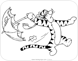Maybe you would like to learn more about one of these? Disney S Tigger Coloring Pages Disneyclips Com Coloring Home