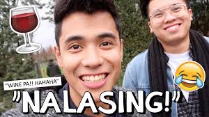 "NAMISS NIYO BA SI BRY?" 😆🤣 NALASING KAMING DALAWA! WINE PA!! 🍷🙌🏻