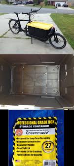 Buy heavy duty storage boxes and get the best deals at the lowest prices on ebay! If You Have A Bullitt Cargo Bike Costco Has A 7 99 Tub That Is A Perfect Fit And Is Great For A Beat Around Box Cargobike