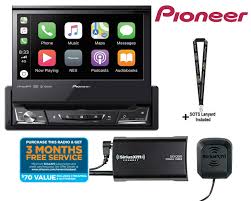 Pioneer Avh 3500nex Dvd Receiver With Siriusxm Sxv300 Sat Radio Tuner Antenna Included