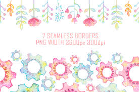 Floral prints pattern wall graphics watercolor floral print wall paper phone kitchen wall colors wall graphics design wall stencil template purple canvas diy. Watercolor Robots Party By Antuanetto Thehungryjpeg Com