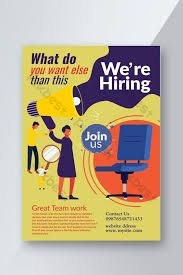 You may have a clear and detailed job. Job Vacancy Business Flyer Ad Template Psd Free Download Pikbest