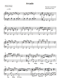 Chopin spring waltz mariage d amour piano cover. Duncan Laurence Arcade Sheet Music For Piano Pdf Piano Easy Piano Sheet Music Sheet Music Piano