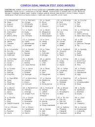 Maybe you would like to learn more about one of these? Contoh Soal Marlin Test Dan Jawabanya File Ini