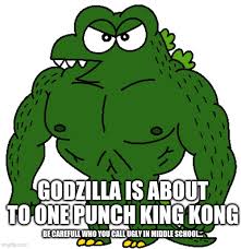 Тот самый разбор трейлера годзилла против конга 2021 ➤ обзор гпк godzilla vs kong. Image Tagged In Godzilla Vs Kong One Punch Imgflip