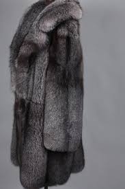 Black And White Fur Coat Cruella Deville Blue Frost Fox Mens Fox Fur Coat Skandinavik Fur Fox Fur Coat Fur Coat Mens Fur Coat
