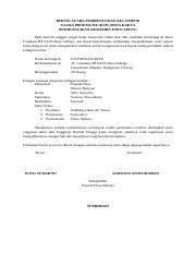 Padahal, pembentukan kelompok tani hendaknya berdasarkan kesadaran agar terwujud pertanian yang baik, usahatani yang Berita Acara Pembentukan Kelompok Docx Berita Acara Pembentukan Kelompok Usaha Produktif Kup Mina Karya Budidaya Ikan Keramba Joko Apung Pada Hari Ini Course Hero