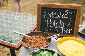 We love this mashed potato bar for a casual thanksgiving or friendsgiving. 8 Unique Wedding Ideas Airwaves Music Djs