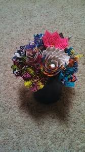 Fold the right corner up towards the top of the piece, leaving a little bit of the sticky side exposed. 11 Duct Tape Flowers Ideas Duct Tape Flowers Duct Tape Duct Tape Crafts