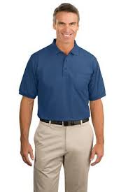 Port Authority Tlk500p Tall Silk Touch Polo With Pocket