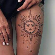 Getting a tattoo on the thigh is pretty common but finding the perfect thigh tattoos for women is art itself. 45 Must Have Leg Tattoos For Women Peachy Tattoos