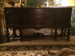 Antique dining room set incl buffet and china cabinet 4 photo. Pin On Jacobean Furniture