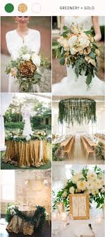 Greenry And Gold Wedding Color Ideas Gold Wedding Colors Wedding Colors Gold Wedding Flowers