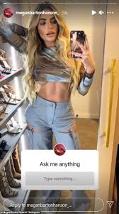 The model was a late arrival to the villa back in 2018, and. Showbiz Megan Barton Hanson Flashes A Hint Of Underboob Before Giving Stripping Advice In Candid Q A