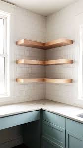 Creative Diy Floating Shelf Ideas To Save Space 13 Home Kitchens Floating Shelves Diy Floating Shelves Kitchen