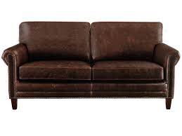 4 cm il sedile e 3 cm lo schienale). Divano 2 Posti In Pelle Effetto Vintage Cassandra Marrone