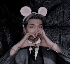 Aesthetic · black · bts · rm; Vtae Bts