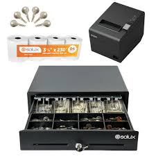 Square Compatible Epson Tm-T20X Tm-T82Iiil Thermal Receipt Printer And Cash  Drawer - Usb Or Ethernet
