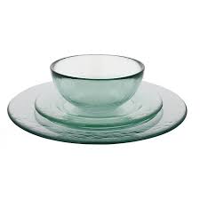 Current price $49.99 $ 49. French Home 12 Piece Clear Recycled Glass Urban Dinnerware Set Bed Bath Beyond