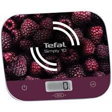 Tefal Balance De Cuisine Electronique 10kg 1g Framboise Bc8000v0 Simply Vente Petit Electromenager Et Gros Electromenager
