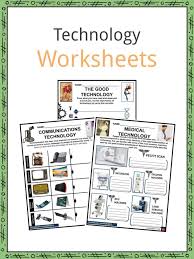 Technology Facts Worksheets Definition History For Kids