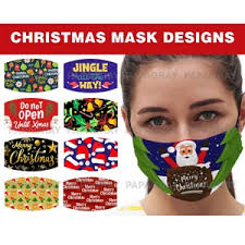 Will Remove for Mistletoe Sublimation Face Mask Designs Digital Download  PNG File Face Mask Template Christmas Face Mask Bundle