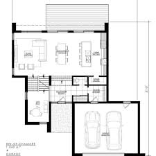 Plan De Maison E 136 Legue Architecture Plan Maison Plan Maison Moderne Plan De Maison Jumelee