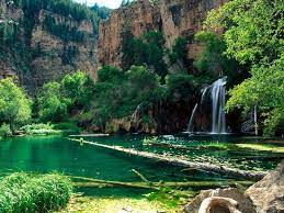 Nature Hanging Lake Glenwood Canyon Colorado Free Desktop Wallpaper S W Wallpaper Hd Fotografi Gambar