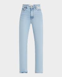 Lafayette 148 New York Watts Mid-Rise Straight Jeans