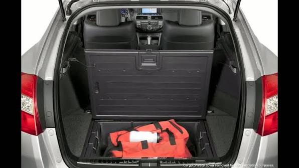 2026 Honda Accord trunk cargo space