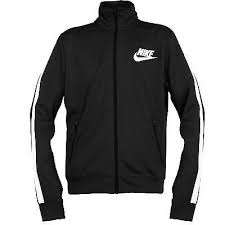 Black And White Nike Jacket Mens Nike Track Jacket Logo Mens Black White 544139 010 Coats Jackets Nike Track Jacket Black And White Man Track Jackets