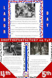 Labor Day Activities Labor Day Reading Writing Teaching The Fun Factory Fifth Grade