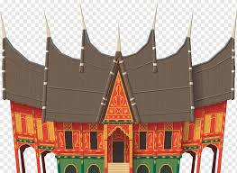 Download free rumah adat png images, rumah, rumah sakit, adat, adat perpatih, gambar rumah, rumah gadang, 3d puzzle rumah bubungan lima, rumah our database contains over 16 million of free png images. Illustration Of Castle Padang Rumah Adat Rumah Gadang Minangkabau People Jam Culture Building Lion Dance Png Pngwing
