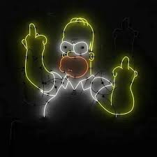 Devil's horn hand gesture, sign of the horns music heavy metal subculture emoji. Neon Purple Aesthetic Wallpaper Middle Finger Novocom Top