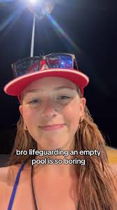 Lifeguarding at A Empty Pool Is So Boring