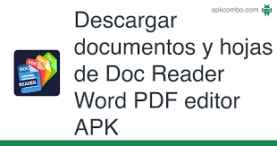 If you click on an.apk file from a mobile phone or tablet with android a program will be installed. Documentos Y Hojas De Doc Reader Word Pdf Editor Apk 1 6 1 Aplicacion Android Descargar