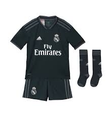 Real madrid 2017 2018 shirt jersey champions league final ronaldo cristiano. Real Madrid Away Kit 2018 19 Youth Rm Jersey Shorts Socks