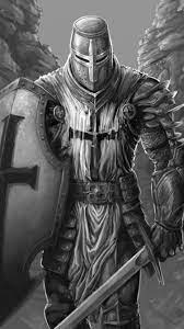 It's these little attentions to detail that really show the diligence of the devs. Download 750x1334 Wallpaper The Knight Fantasy Warrior Art Iphone 7 Iphone 8 750x1334 Hd Image Backg Knight Tattoo Templar Knight Tattoo Warrior Tattoos