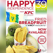 Download Kfc St Vincent On Twitter Happy Independence From Kfc For A Limited Time You Can Replace Regular Fries With Fried Breadfruit In All Meals Ripe Roasted And Fried To Perfection Get Yours