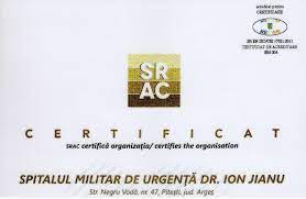 Spitalul județean de urgență pitești. Spitalul Militar De Urgenta Dr Ion Jianu Pitesti