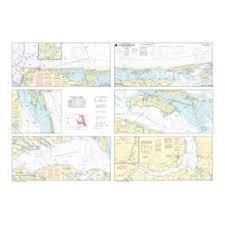 noaa nautical chart 12205 cape henry to pamlico sound including albemarle sd rudee heights