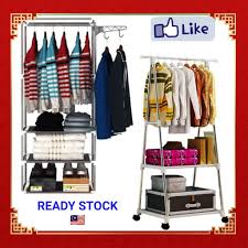 Logam ini bertindak menyerap bahan yang menghasilkan. Penyangkut Baju Besi Beroda Price Promotion Jun 2021 Biggo Malaysia